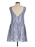 Olivaceous 100% Polyester Paisley Blue Casual Dress Size M - photo 2