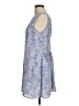 Olivaceous 100% Polyester Paisley Blue Casual Dress Size M - photo 5