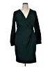 DKNY Solid Green Cocktail Dress Size 14 - photo 1