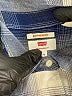 Levi's 100% Viscose Plaid Blue Long Sleeve Button-Down Shirt Size M - photo 7