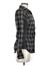 Splendid 100% Cotton Plaid Gray Long Sleeve Button-Down Shirt Size M - photo 4