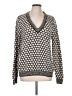 Lilly Pulitzer Polka Dots Silver Pullover Sweater Size L - photo 1