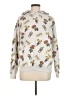 Nickelodeon Floral Silver Pullover Hoodie Size M - photo 1