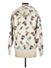 Nickelodeon Floral Silver Pullover Hoodie Size M - photo 2