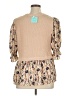 Hayden Tan 3/4 Sleeve Blouse Size 1XL - photo 2