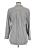 Chico's 100% Lyocell Gray Long Sleeve Button-Down Shirt Size Med (1) - photo 2