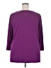 Chico's Purple Long Sleeve Top Size XXL (4) - photo 2