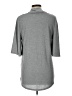 Suzanne Betro Gray 3/4 Sleeve Top Size L - photo 2