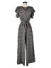 Max Studio Polka Dots Black Jumpsuit Size S - photo 1