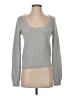 MNG Gray Long Sleeve Top Size S - photo 1