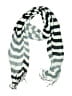 Unbranded Stripes Gray Black Scarf One size - photo 1