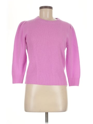 White + Warren Cashmere Pullover Sweater (view 1)