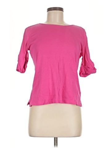 Lauren by Ralph Lauren 3/4 Sleeve T-Shirt (view 1)