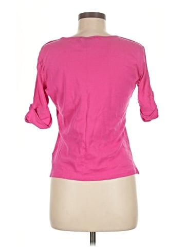Lauren by Ralph Lauren 3/4 Sleeve T-Shirt (view 2)