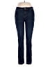 L.L.Bean Chevron-herringbone Blue Jeans Size 4 - photo 1