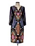 Chico's Print Black Cocktail Dress Size Lg (2) - photo 1