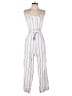 Rails Stripes White Jumpsuit Size S - photo 1