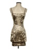 Superdown Metallic Gold Cocktail Dress Size XS - photo 1