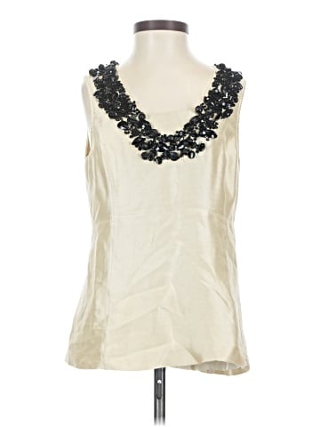 Tory Burch Sleeveless Silk Top (view 1)