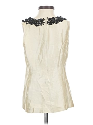 Tory Burch Sleeveless Silk Top (view 2)