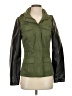 Therapy 100% Cotton Color Block Green Jacket Size S - photo 1