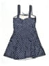 Unbranded Polka Dots Blue Swimsuit Cover Up Size LgEstimated - photo 2