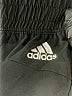 Adidas 100% Polyester Graphic Black Athletic Shorts Size L - photo 3