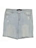 Tinseltown 100% Cotton Blue Denim Shorts Size 17 - photo 1