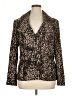 89th & Madison Animal Print Brown Blazer Size XL - photo 1