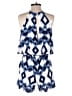 Pants Store 100% Polyester Graphic Blue Romper Size S - photo 2