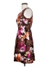 Matty M Floral Brown Cocktail Dress Size S - photo 5