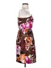 Matty M Floral Brown Cocktail Dress Size S - photo 4