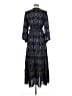 Max Studio 100% Polyester Paisley Blue Casual Dress Size M - photo 2