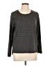 Tahari Gray 3/4 Sleeve T-Shirt Size L - photo 1