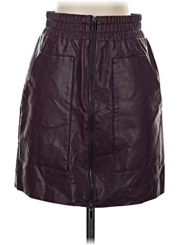 French Connection Faux Leather Skirt (view 1)