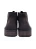 Ugg 100% Leather Black Brown Ankle Boots Size 9 - photo 2