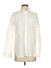 J.Crew 100% Cotton Solid Ivory Long Sleeve Button-Down Shirt Size 4 - photo 1