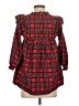 Next 100% Cotton Red 3/4 Sleeve Blouse Size 23 waist - photo 2