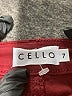 Cello Jeans Stripes Burgundy Jeans Size 7 - photo 7