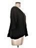 Assorted Brands Black 3/4 Sleeve Blouse Size L (estimated) - photo 4