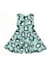 Unbranded 100% Polyester Teal Dress Size 5 - photo 2