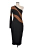 Unbranded Color Block Brown Cocktail Dress Size M (estimated) - photo 1