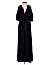 Significant Other Solid Black Jumpsuit Size 2 - photo 1