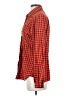 Woolrich 100% Cotton Checkered-gingham Red Orange Long Sleeve Button-Down Shirt Size S - photo 5
