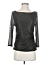Veronica M. 100% Polyester Silver 3/4 Sleeve T-Shirt Size XS - photo 1