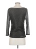 Veronica M. 100% Polyester Silver 3/4 Sleeve T-Shirt Size XS - photo 2
