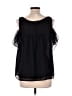 Maeve 100% Polyester Black Sleeveless Blouse Size 12 - photo 2