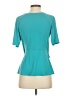 The Limited Teal Short Sleeve Blouse Size XS - photo 2