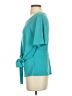 The Limited Teal Short Sleeve Blouse Size XS - photo 5