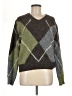 Zara Argyle Green Pullover Sweater Size M - photo 1